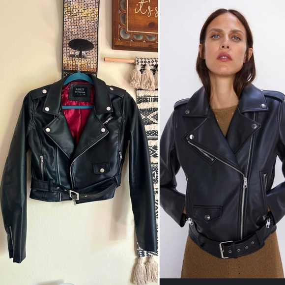 Biker jacket outerwear - Picture 1 of 10